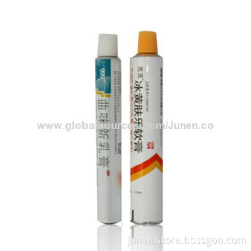 Aluminum pharmaceutical tube, 99.7% aluminum